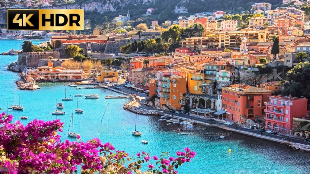 Saint-Jean-Cap-Ferrat 🇨🇵  Côte d'Azur 4k #frenchriviera
