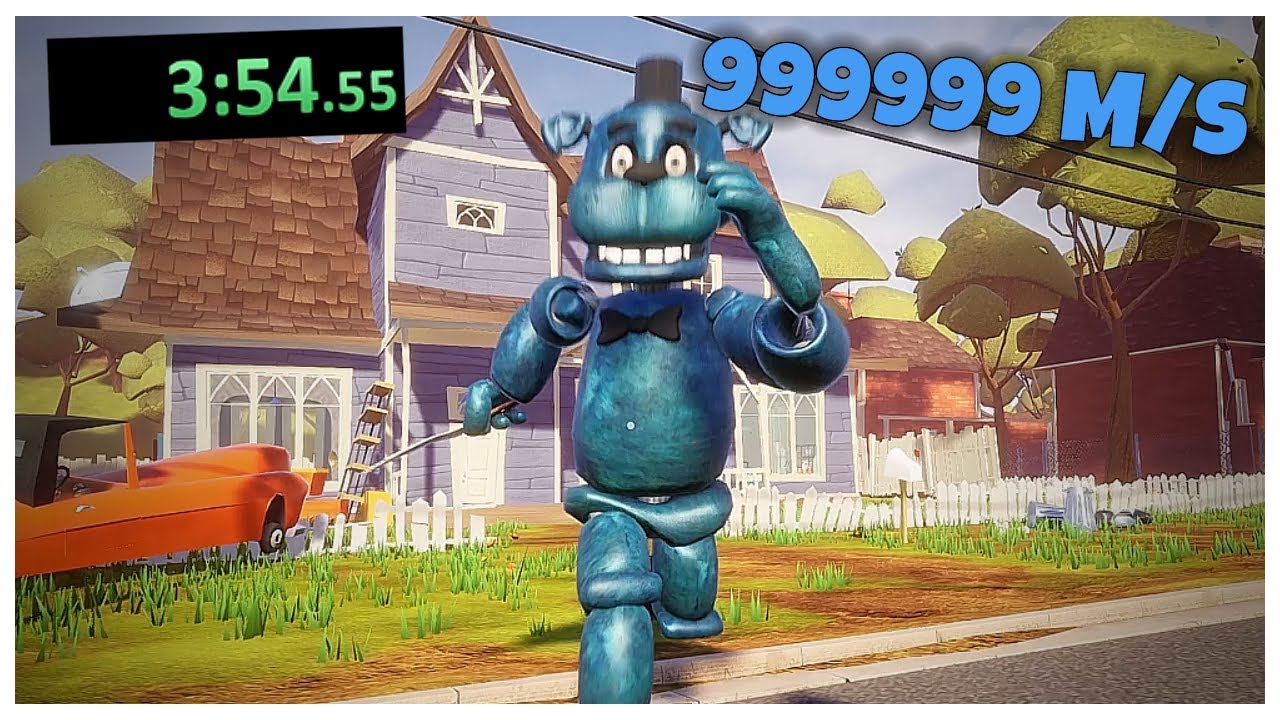 Hello Neighbor Speedrunner vs BEAR5 (KORKUTUCU)