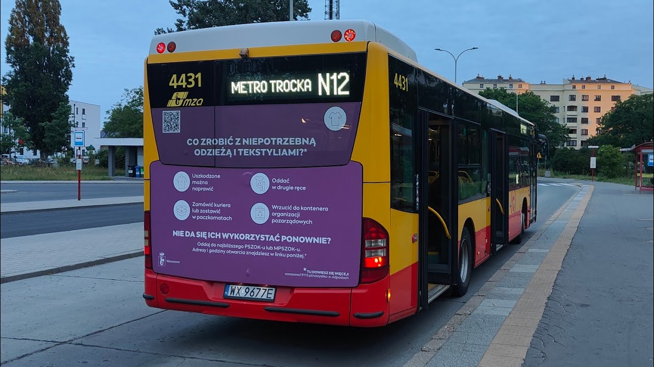 Linia N12 - Mercedes Conecto #4431 ( MZA Warszawa )