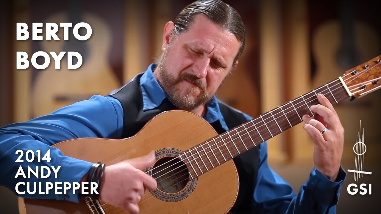 Berto Boyd performs his composition 