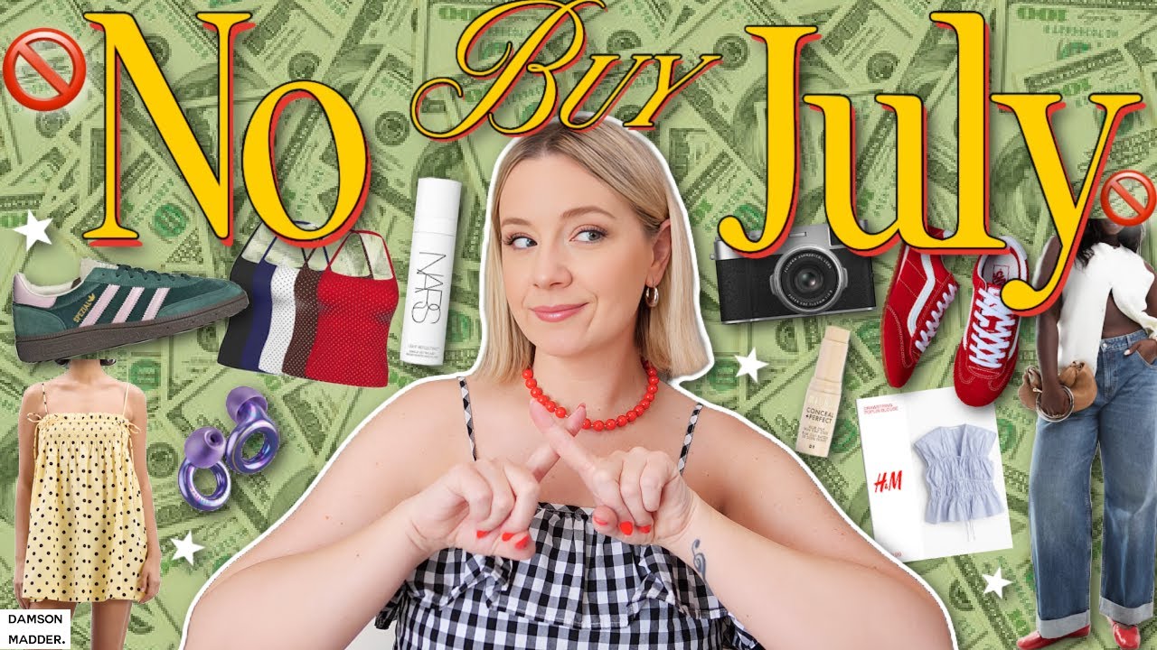 i did a NO BUY MONTH…🚫 here’s what i DIDN’T buy (& what i learned)