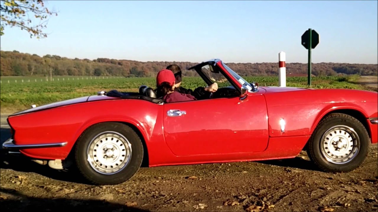 Escapade sur les routes du Vexin en Spitfire