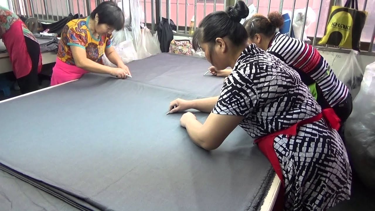 Do you know the scenes we are inspecting the suit fabric?