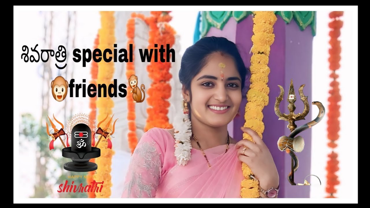 Shivaratri special with friends 🐵🙊🐒.....@SIRIVINAY_Love Birds 🐦...like/shere/Subscribe.....