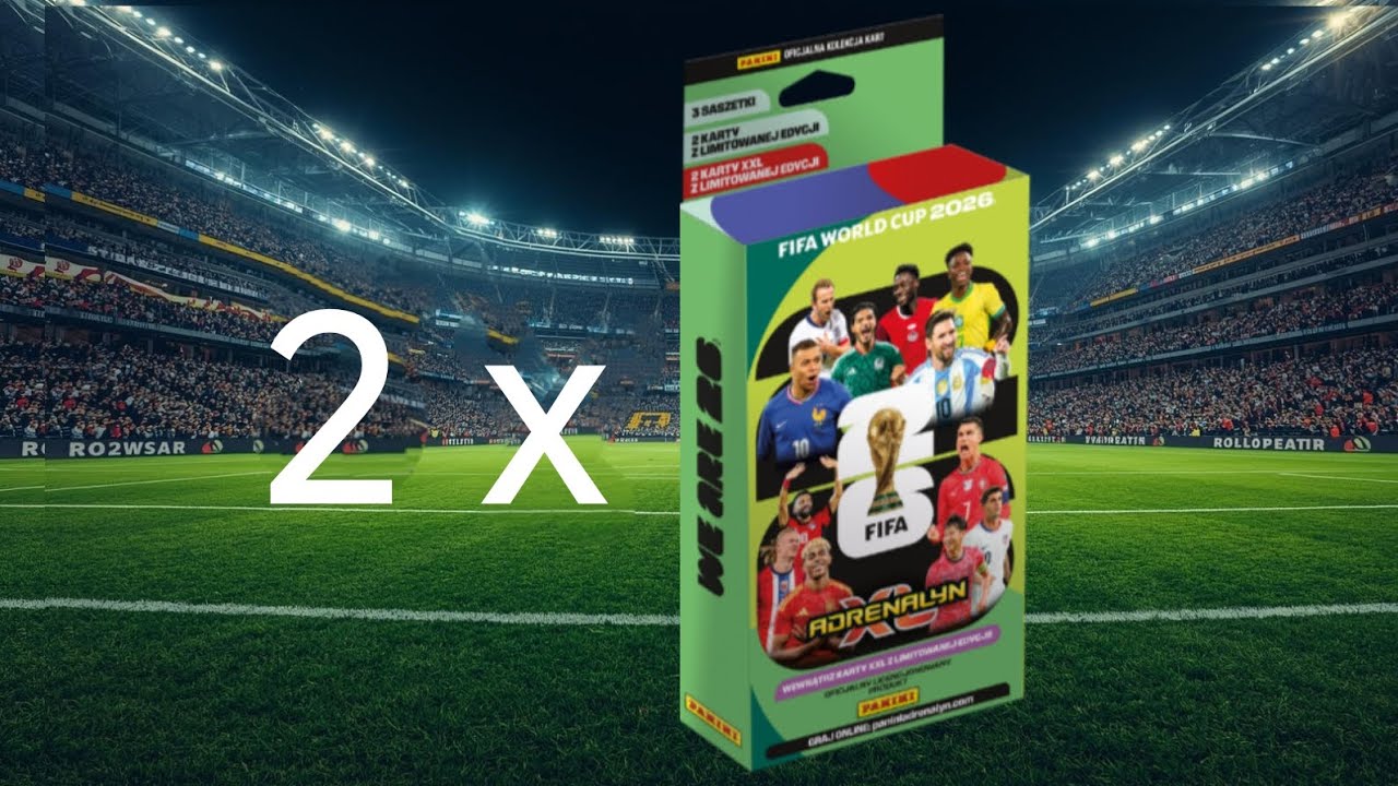 O WŁOS OD WTOPY😁 | OTWIERAM DWA BLISTRY XXL I CZY BEDZIE GOLDEN BALLER | PANINI FIFA WORLD CUP 2026