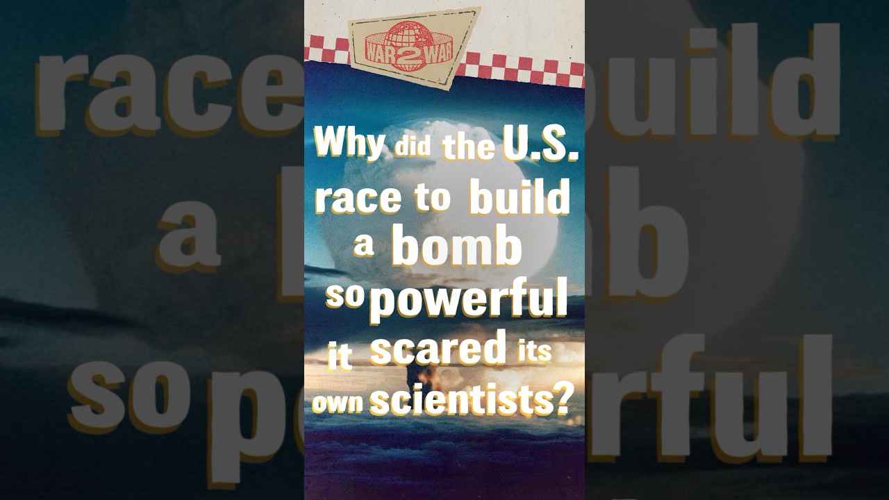 Why the U.S. Built the Terrifying Hydrogen Bomb #W2W #shorts
