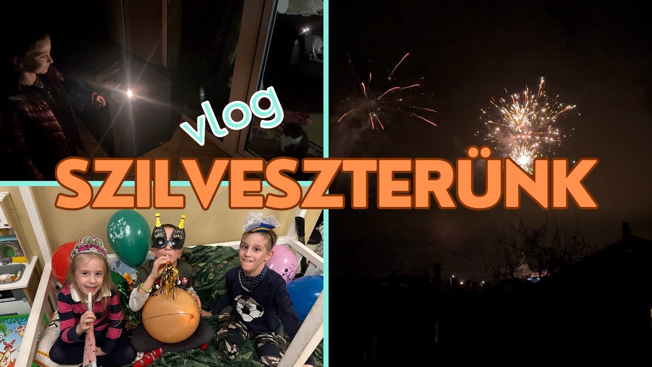 Szilveszter esténk 3 gyerekkel 🧒👦👩 (és az állatkáinkkal 🥹) 🎆🎇