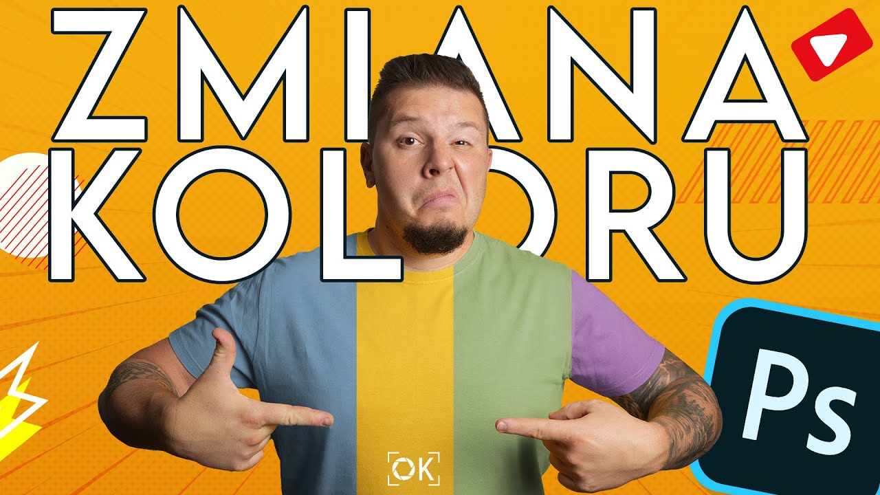 Nie wiesz jak ZMIENIĆ KOLOR obiektu w Photoshopie? Sprawdź jakie to proste!