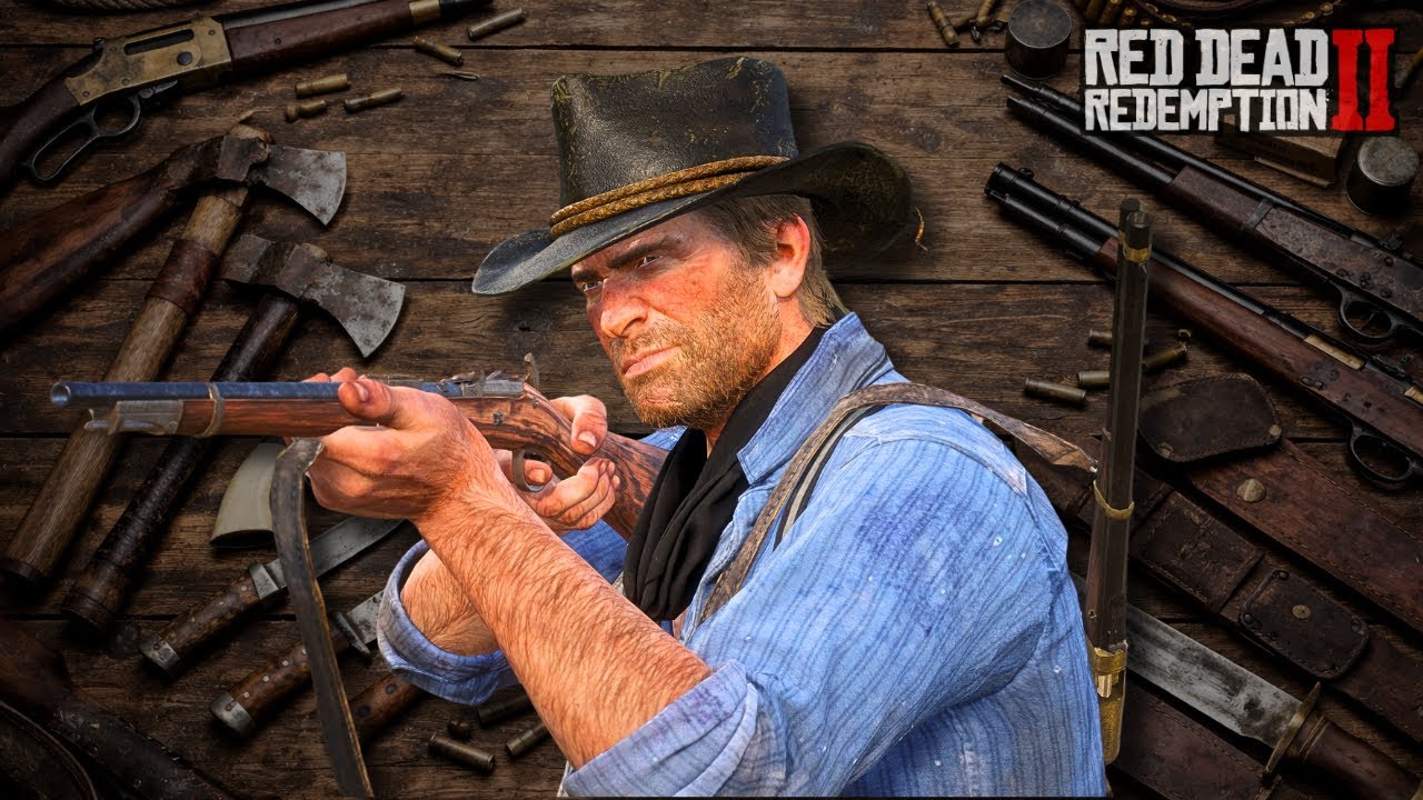 Уникальное, редкое и бесплатное оружие в RDR2