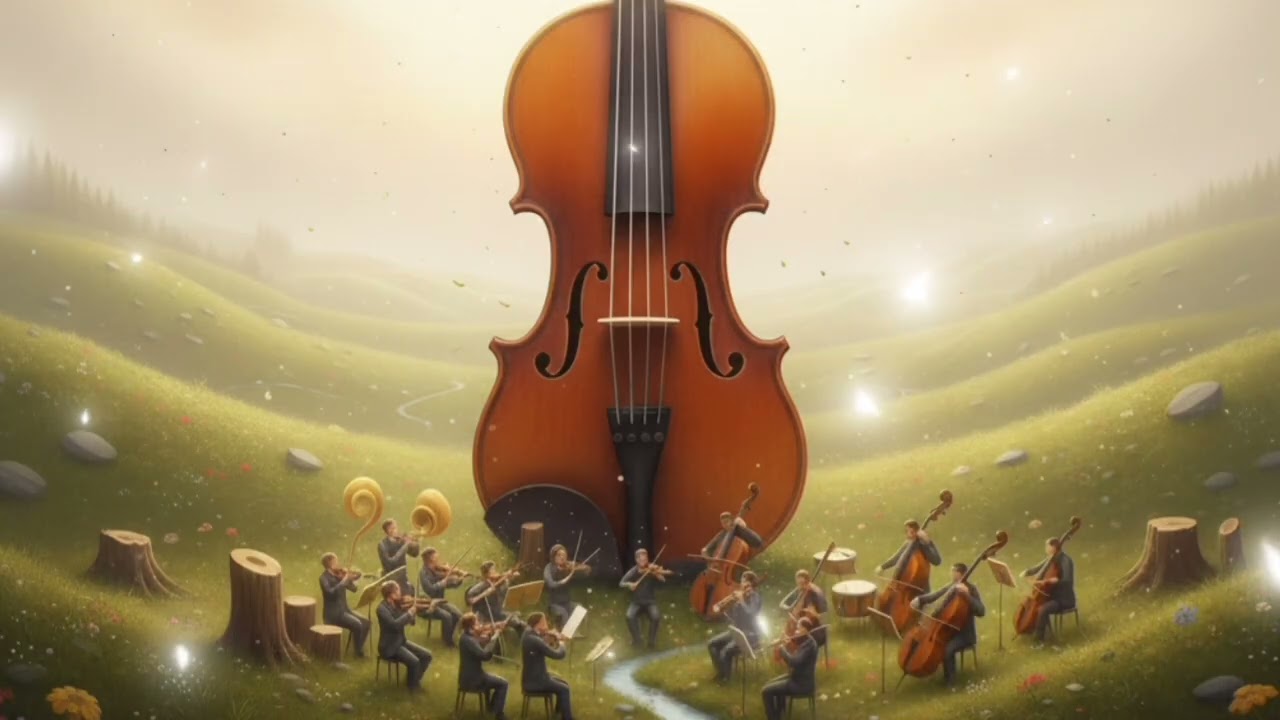 Deep Focus Violin Soft Melodies for Studying & Concentration
