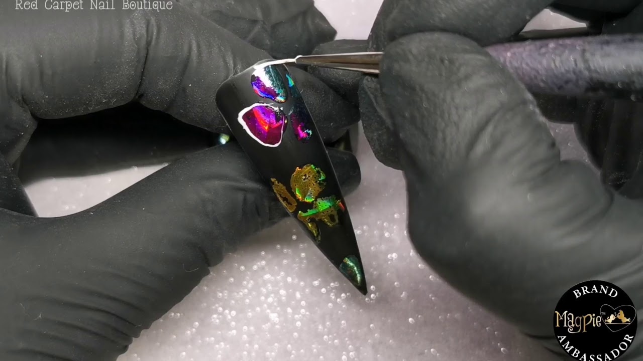 Magpie Foils Nail Art Tutorial