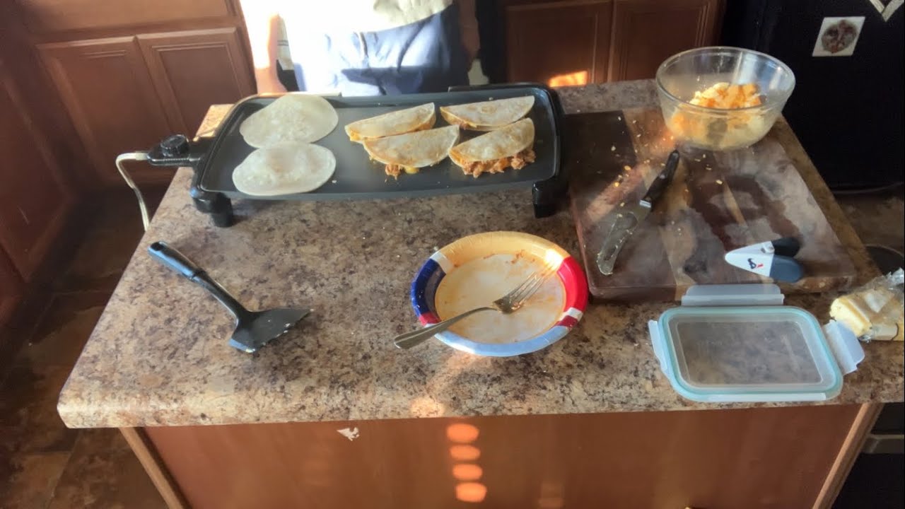 Interesting Quesadilla Techniques. 