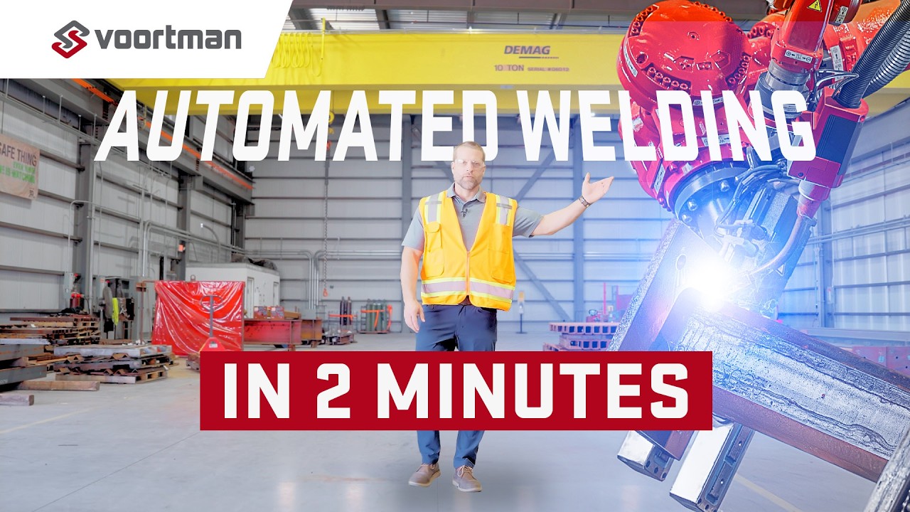 The FABRICATORS End-to-End Process in TWO MINUTES | Voortman Fabricator Part 1