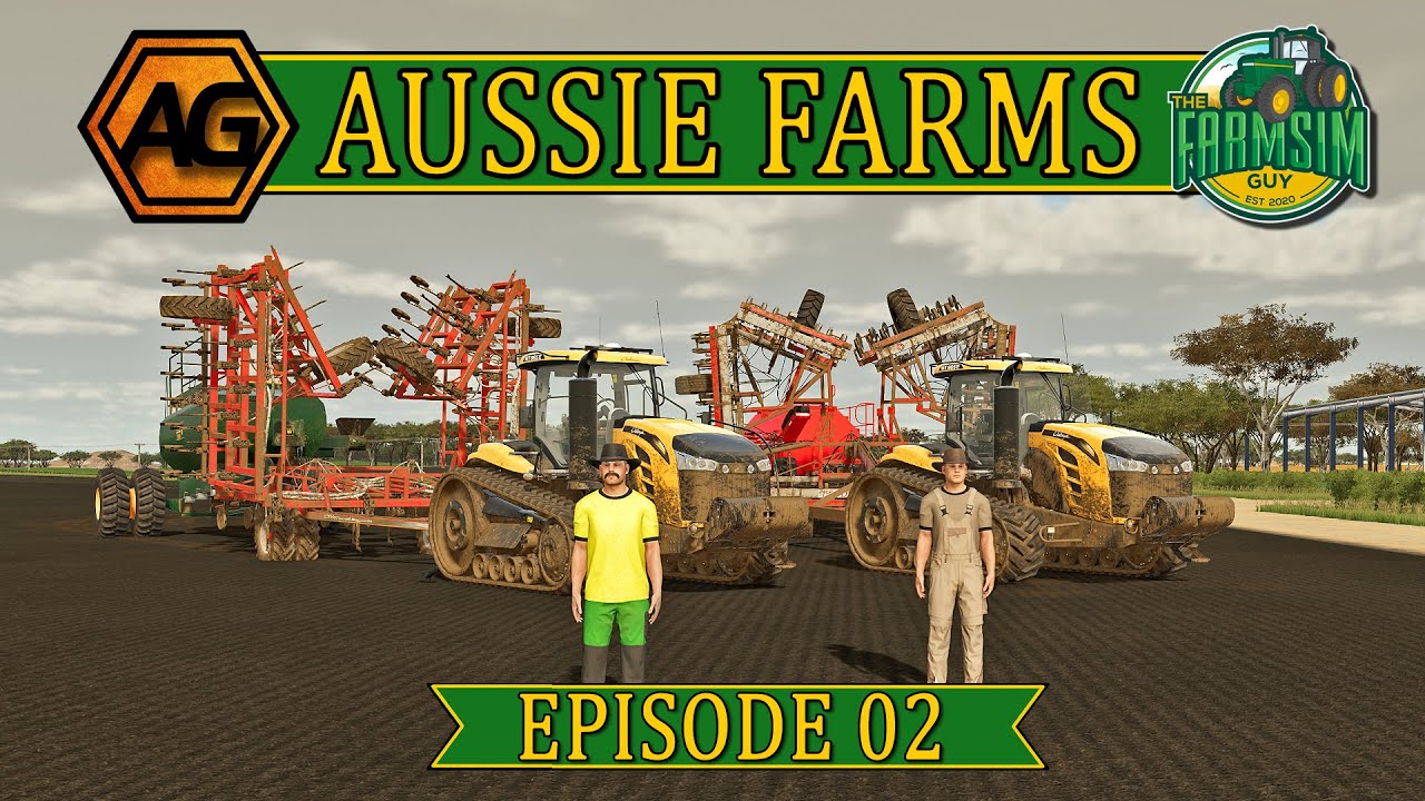 Посев по-австралийски с @TheFarmSimGuy: Австралийские фермы, эпизод 2 &mdash; Farming Simulator 22
