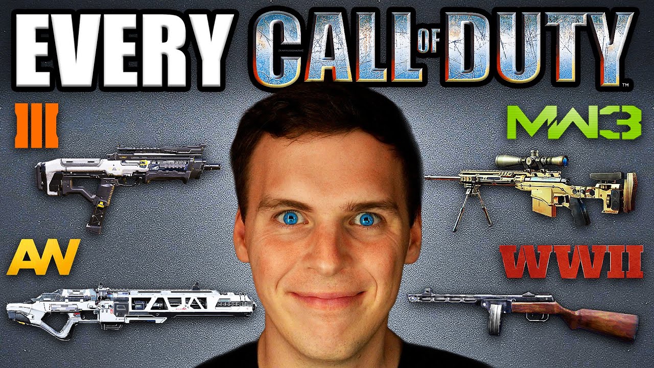 I Used Loadouts From EVERY OLD Call of Duty in Warzone