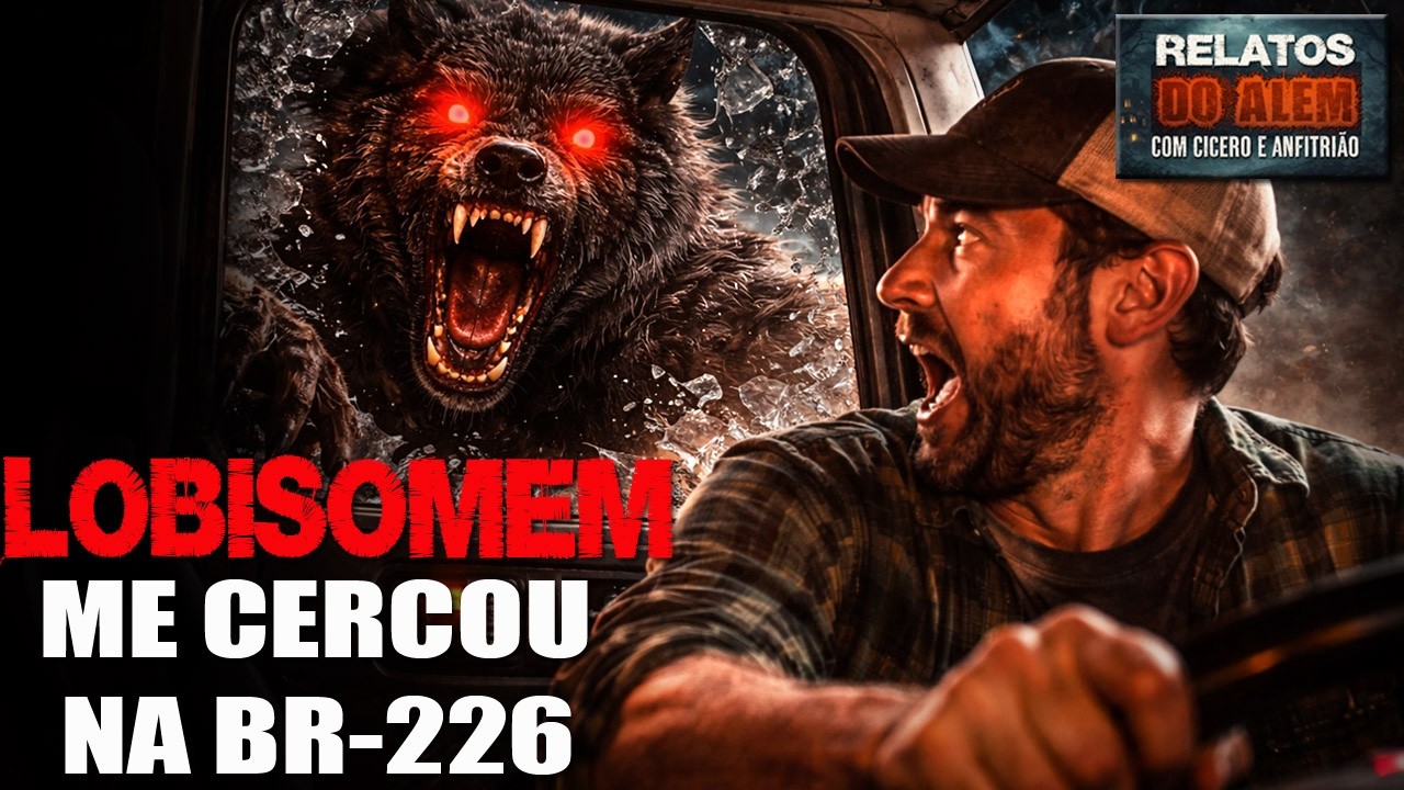 Lobisomem Cercou Caminhoneiro na BR-226 - RN [INÉDITO] - Relatos Da Fera | 1080p
