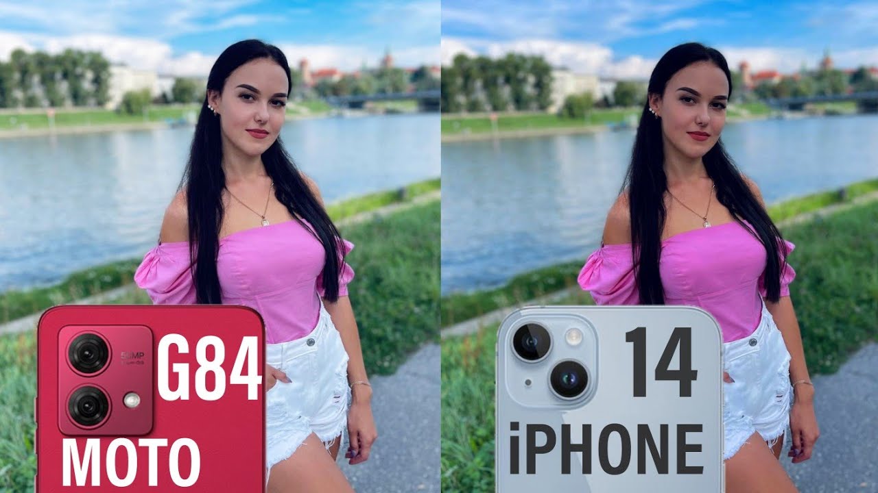 Motorola Moto G84 Vs iPhone 14 Camera Test Comparison | Moto G84 5G