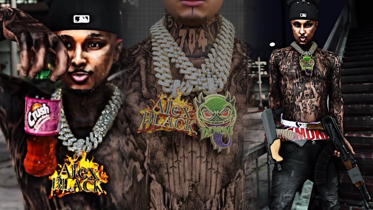 Turning Logo&rsquo;s Into Iced Chain Sets In GTA 5 RP (FiveM) | Blender 3D Modeling