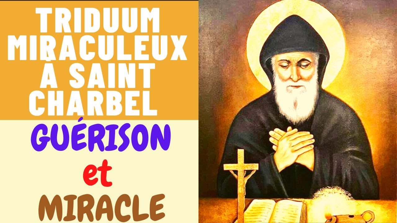 🕯️𝐓𝐑𝐈𝐃𝐔𝐔𝐌 𝐌𝐈𝐑𝐀𝐂𝐔𝐋𝐄𝐔𝐗 🕯️𝐀̀ 𝐒𝐀𝐈𝐍𝐓 𝐂𝐇𝐀𝐑𝐁𝐄𝐋 🕯️𝐆𝐔𝐄́𝐑𝐈𝐒𝐎𝐍 𝐞𝐭 𝐌𝐈𝐑𝐀𝐂𝐋𝐄