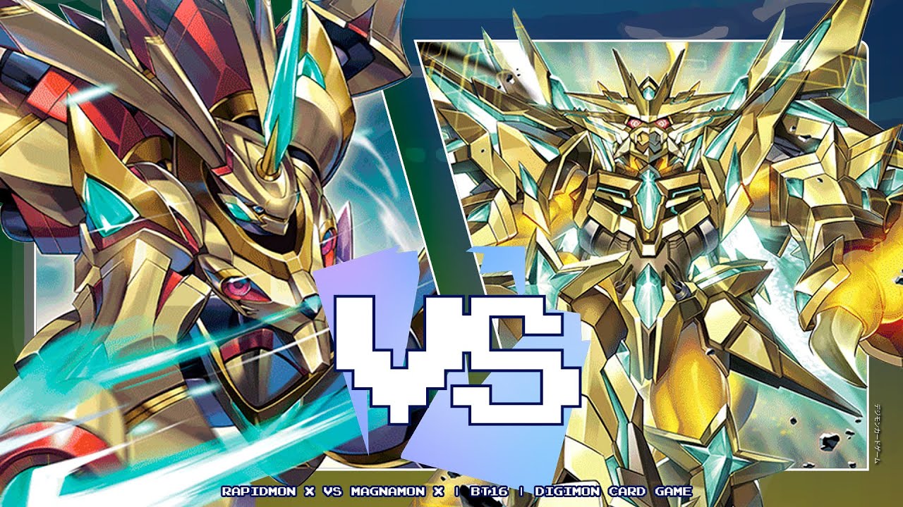 Rapidmon X Vs Magnamon X | BT16 | Digimon Card Game