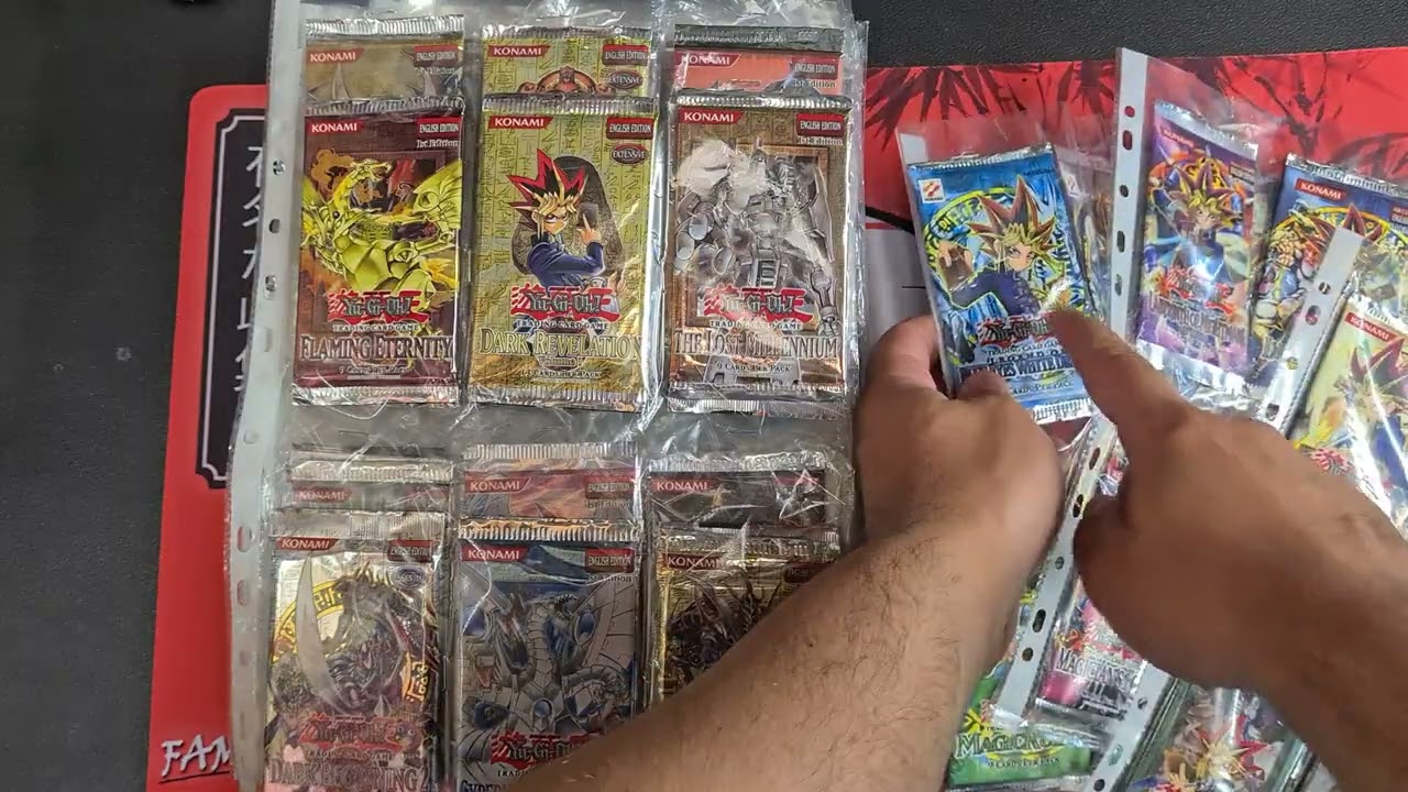 Every Yugioh booster pack collection, 20+ years of Yugioh sealed!