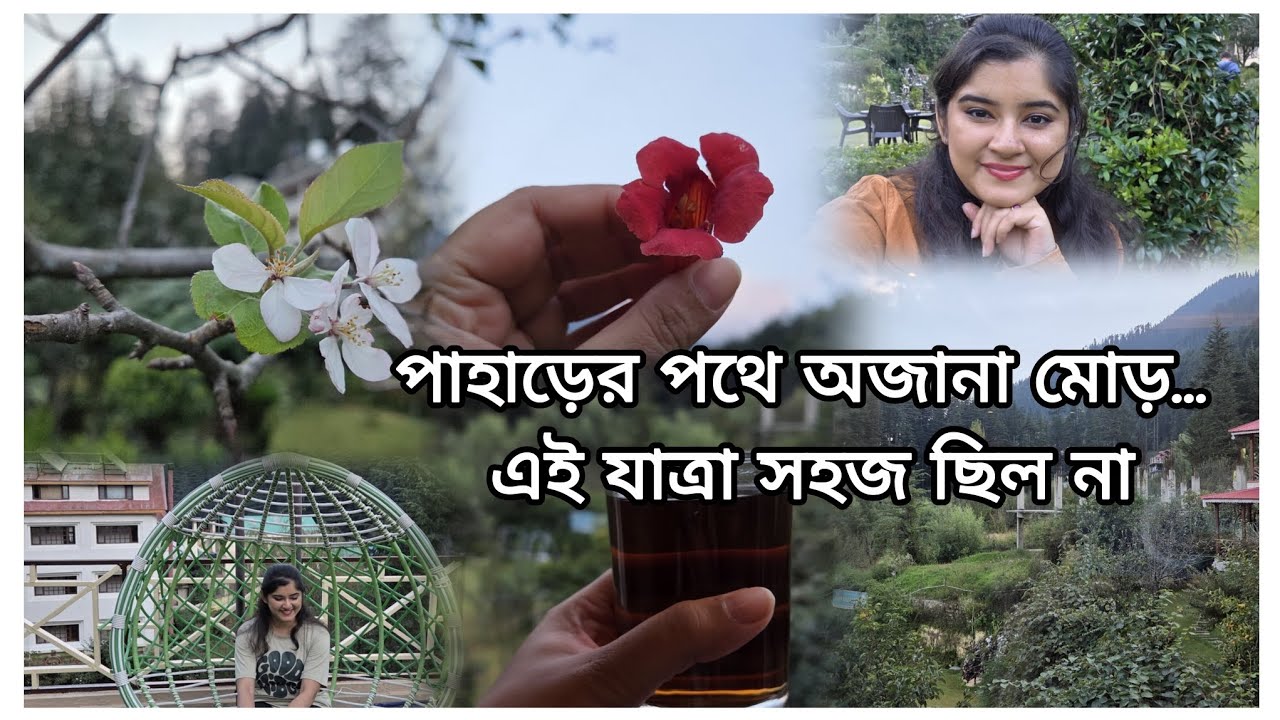 Vlog 39: পাহাড়ের পথে অজানা মোড়… এই যাত্রা সহজ ছিল না | চণ্ডীগড় থেকে মানালি