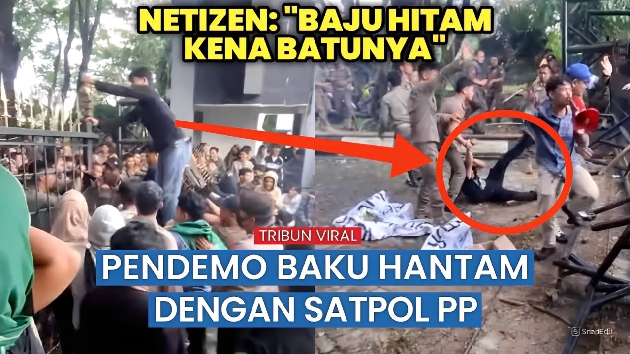 Saat Demo Ricuh Pemekaran Luwu Tengah, Mahasiswa Dikeroyok dan Satpol PP Kena Lemparan Batu