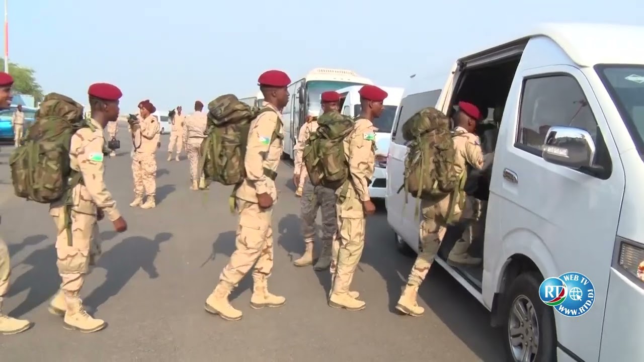 ARMEE : accueil de la deuxième rotation de la compagnie du commando parachutiste.