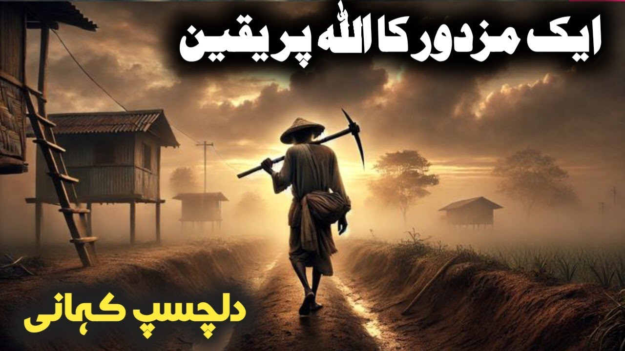 Ek Dihadi Mazdoor Ka Allah Par YaQeen | Urdu Moral Stories Pakistan | islamic moral story video