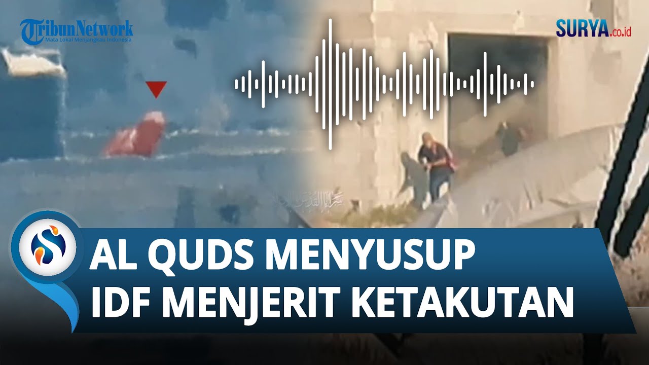 DETIK-DETIK Brigade Al Quds Menyusup ke Markas Israel, Tentara IDF Menjerit Ketakutan Ditembaki
