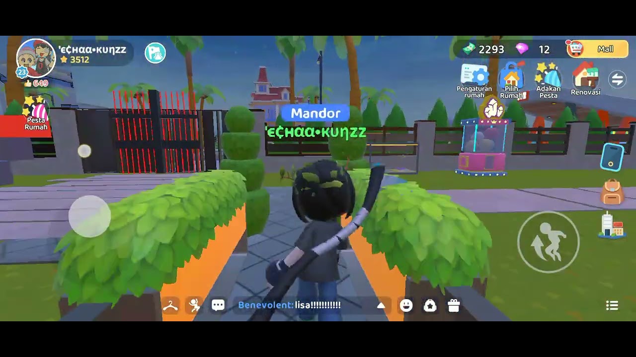 Yang mau di add kasih usernamenya ya btw ini di live topia party