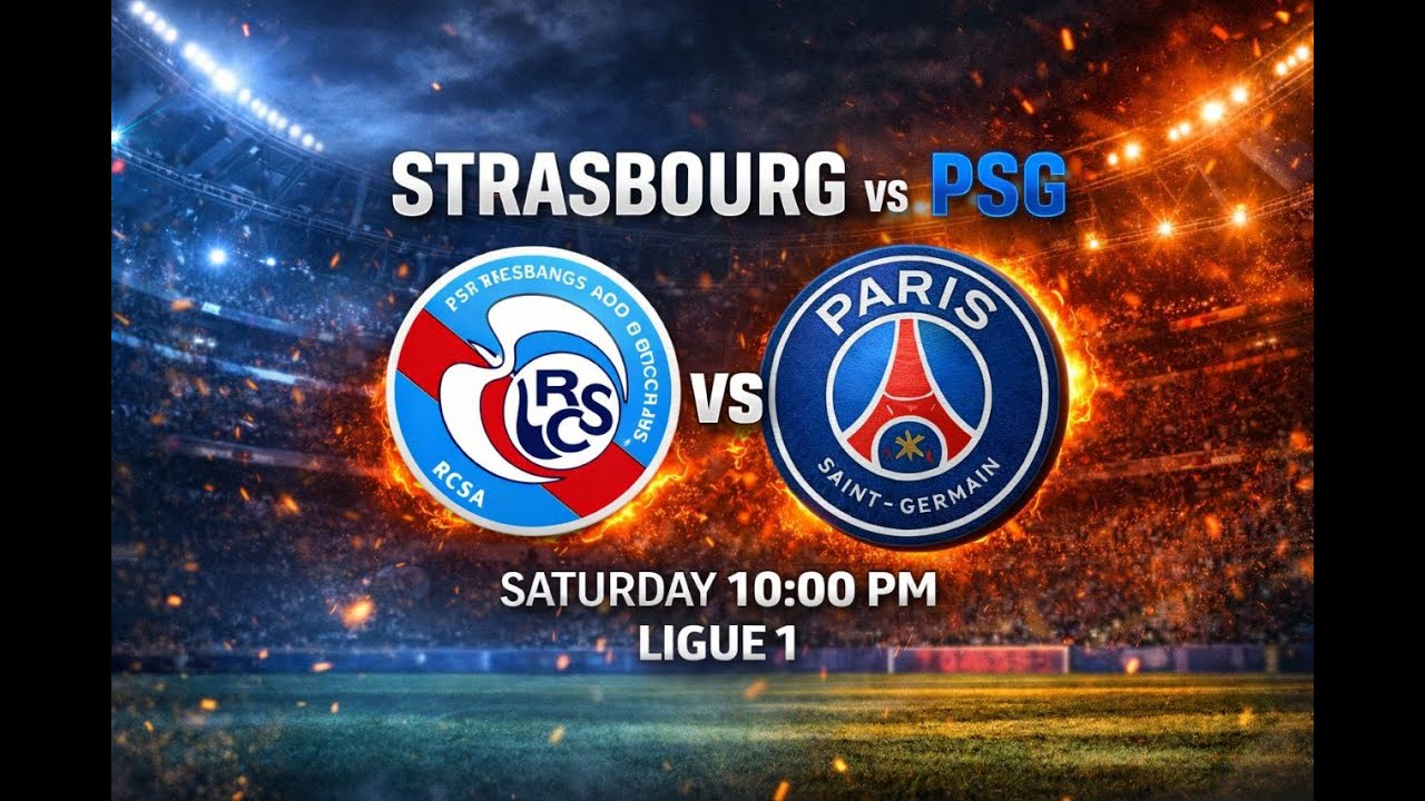 “PSG vs Strasbourg: Epic Goals & Unbelievable Moments!”