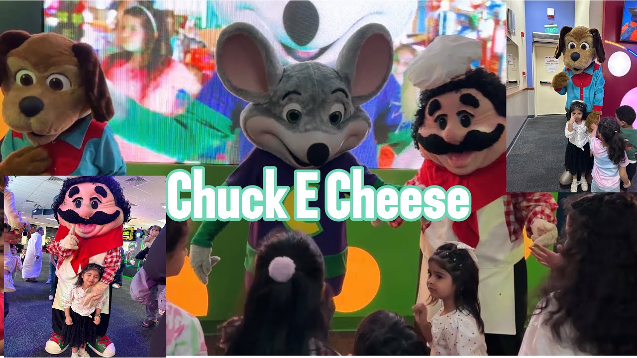 Me & My friend Chuck E Cheese | How to Dance with chuck e cheese | Fun with Chuck E Cheese