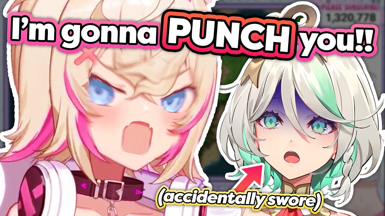 Cecilia accidentally swore on Mococo's channel