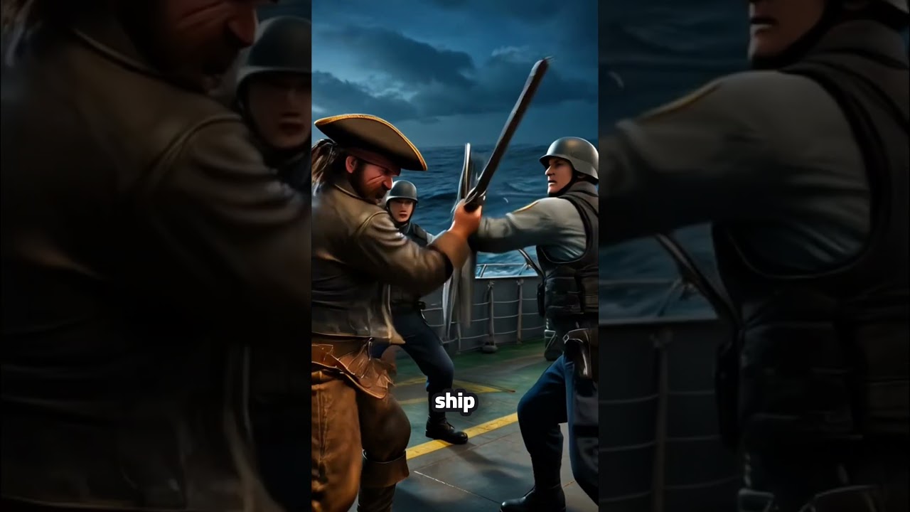 What If Pirates Still Existed Today? Modern Cargo Ship Robbery 🏴&zwj;☠️