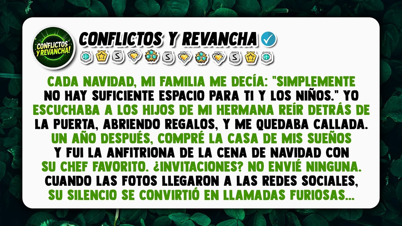 Cada Navidad, Mi Familia Me Decía: 'Simplemente No Hay Suficiente Espacio para Ti y los Niños...