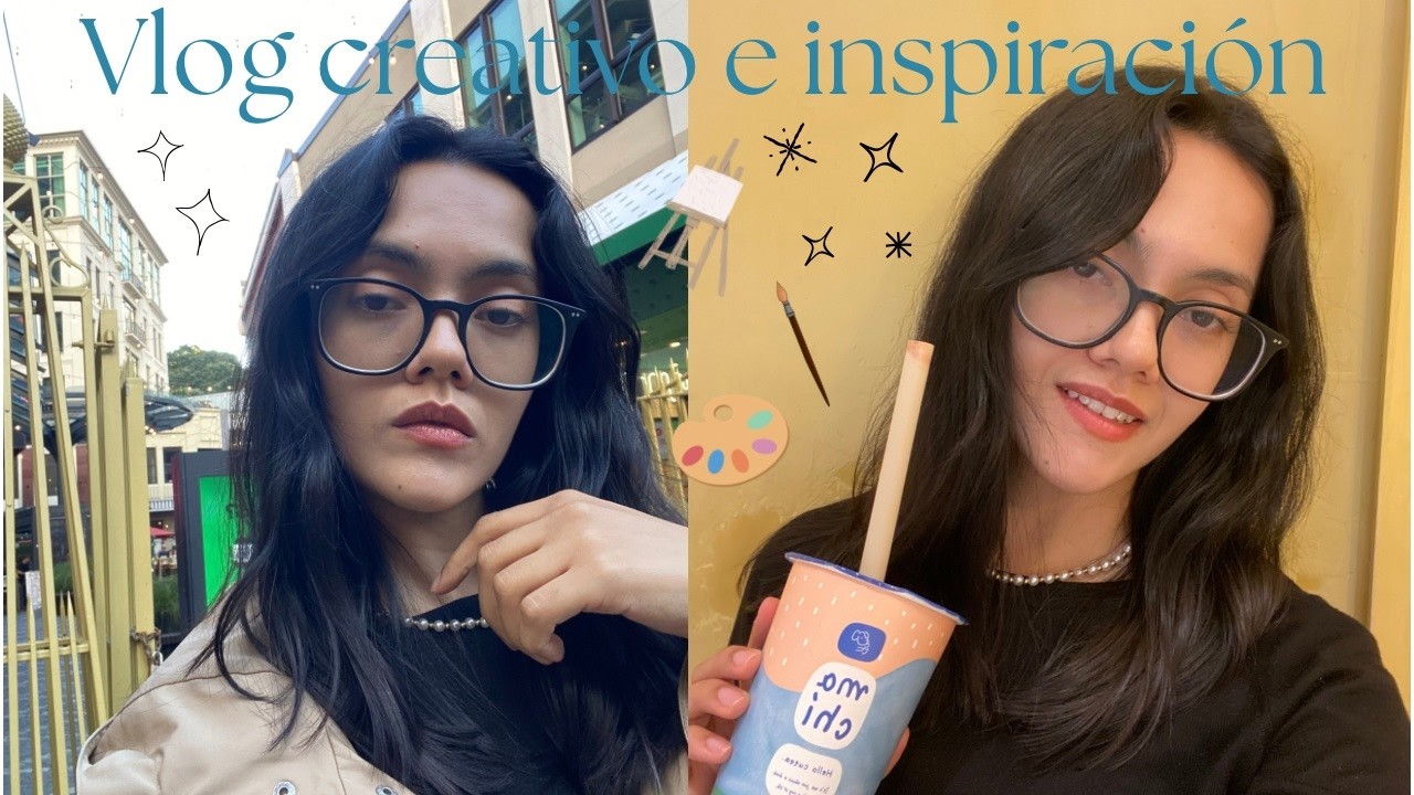 Vlog/ voy a una galería de arte, bubble tea y cena con amiga 🎨❤️🥘
