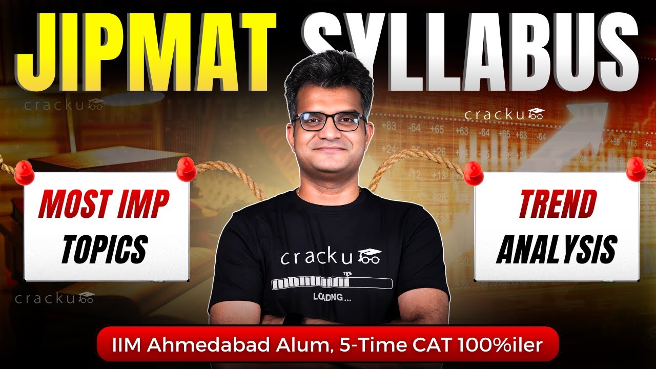 JIPMAT Complete Syllabus 2026 🚀 | Most Important Topics & Previous Year Trends