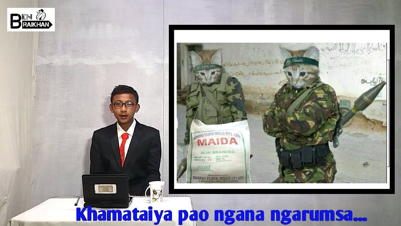 Tangkhul funny news part 1 Ngayur Rungsung na pami dalei...