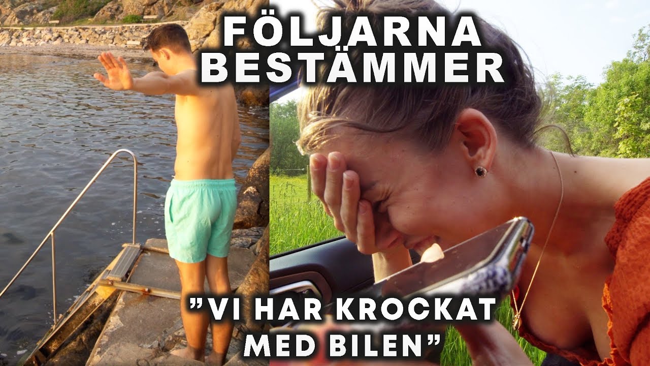FÖLJARNA BESTÄMMER VÅR ROADTRIP