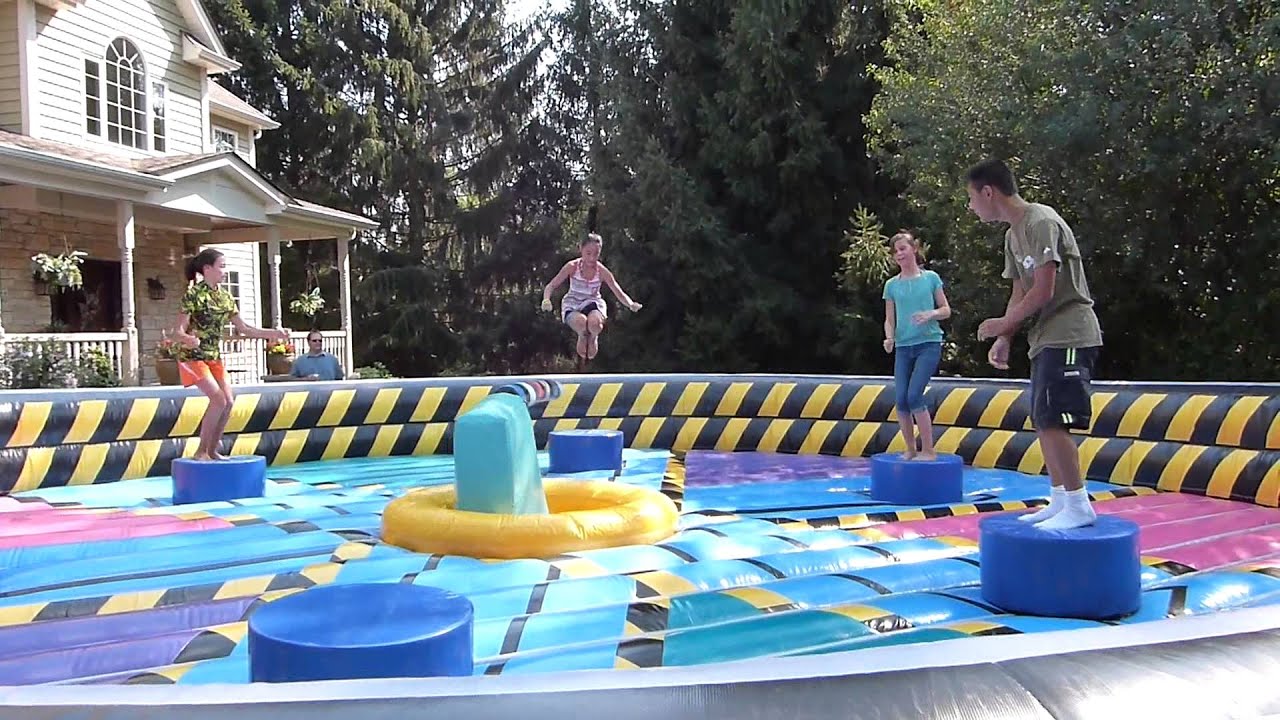 Wipeout Eliminator Inflatable Game Rental in Chicago, Illinois