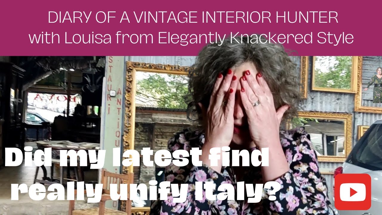 Weekly Vintage Haul, неделя 8 — поиск винтажных интерьеров в Палермо