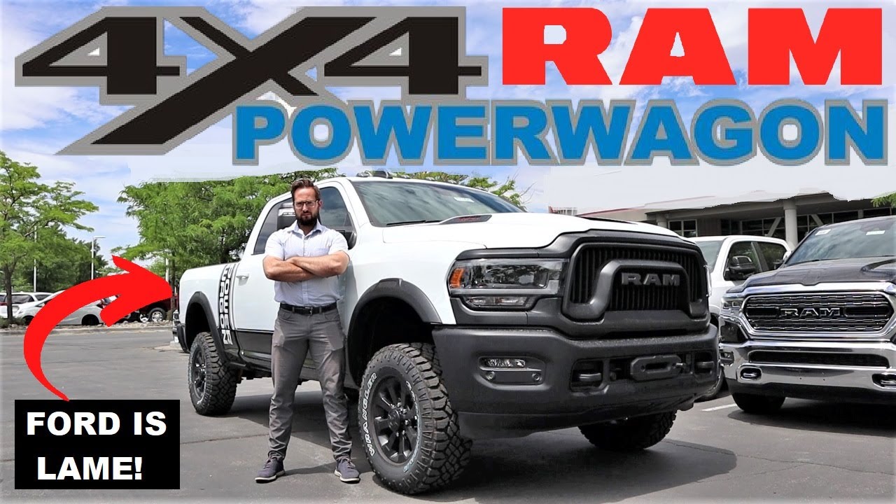Ram Power Wagon 2023: грузовик для НАСТОЯЩИХ МУЖЧИН!