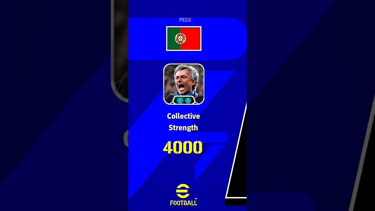 Jos&eacute; Mourinho Legend Squad 🥶🔥 #efootball2025 #efootball