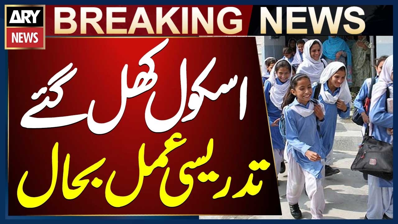 Schools reopen in Sindh and Punjab after holidays