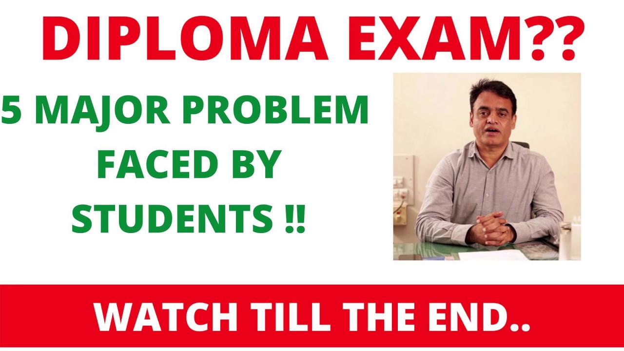 ALL UNIVERSITY UPDATE | diploma exam | 5 major problems faced by students !!