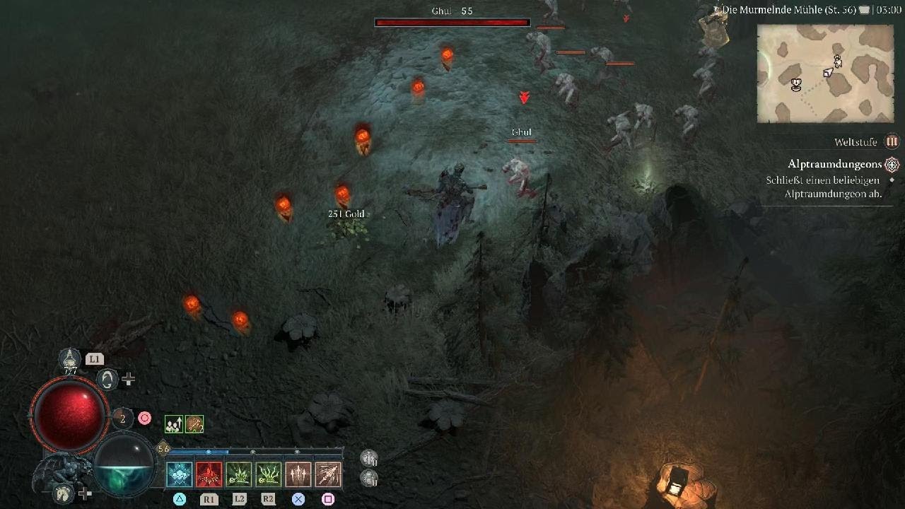 Diablo IV Mein 9 Schatzgoblin Ausgeraubt