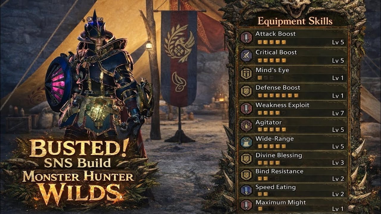 🆕 РАЗОБЛАЧЕНИЕ! Сборка SNS (Monster Hunter Wilds)