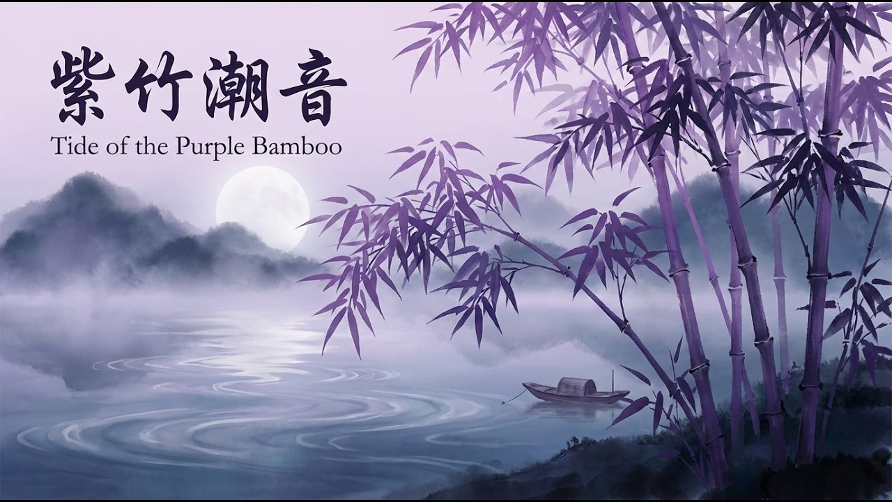 【紫竹潮音】觀世音菩薩療癒之歌 🎋 淨化焦慮 幫助睡眠 | Tide of the Purple Bamboo - Guanyin Healing Song (Deep Relaxation)
