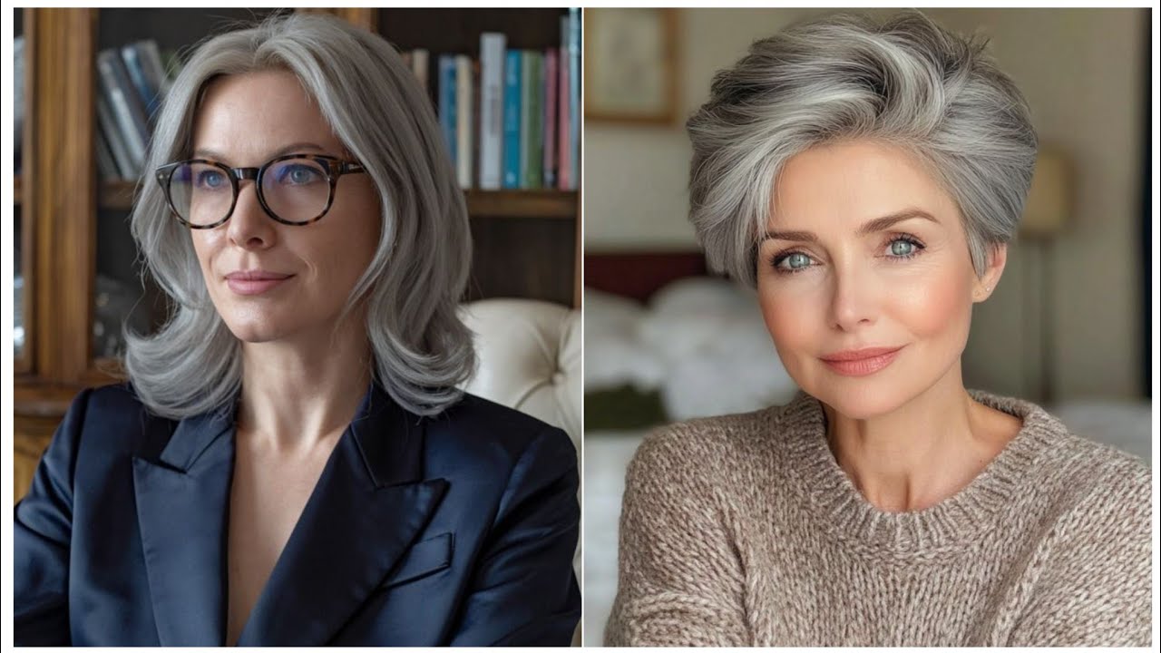 Elegant Hairstyles for Women Over 40+ 50+ 60+ / latest pixie cutting ideas 2025 #bobhaircut